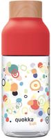 Quokka drinkfles Tritan Ice 570 ml rood/transparant - thumbnail