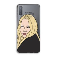 Mary Kate: Samsung Galaxy A7 (2018) Transparant Hoesje