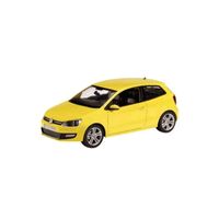 Modelauto Volkswagen Polo GTI Mark 5 geel 1:43 - thumbnail