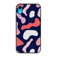 Memphis Shapes Pink: iPhone XR Biologisch afbreekbaar hoesje