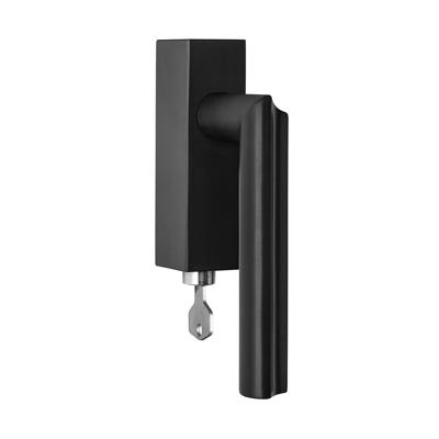 Formani DR102-DKLOCK draaikiepgarnituur afsluitbaar PVD mat zwart linksdraaiend