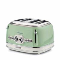 Ariete Vintage Line 0156/04 6 4 snede(n) 1600 W Groen