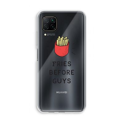 Fries before guys: Huawei P40 Lite Transparant Hoesje