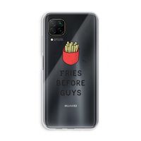 Fries before guys: Huawei P40 Lite Transparant Hoesje