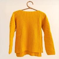 Yarn and Colors Brunch Time Sweater Haakpakket 1 Mustard XS