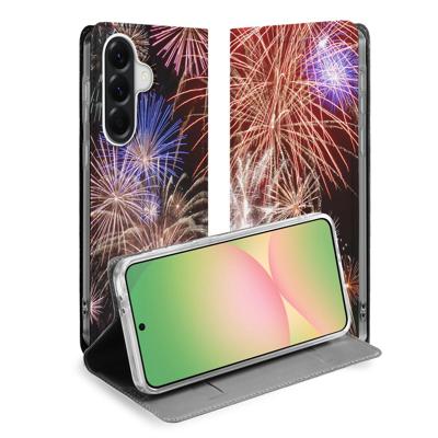 Samsung Galaxy A57 | Standcase | Hoesje Vuurwerk