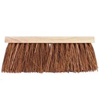 Bezem 41cm breed natuurvezel haren - Talentools