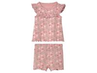 lupilu Baby shirt met korte broek (Roze, 50/56)