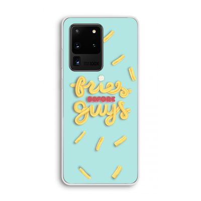 Always fries: Samsung Galaxy S20 Ultra Transparant Hoesje