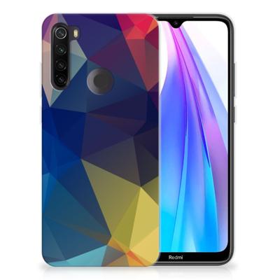 Xiaomi Redmi Note 8T | TPU Hoesje | Polygon Dark
