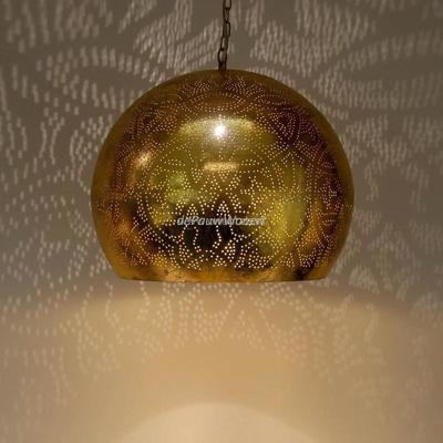 Hanglamp Ameera goud bol - in 2 diameters