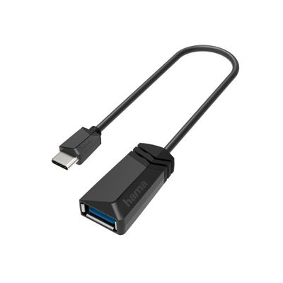 HamaUSB-C-OTG-Adapter Cable to USB-A, USB 3.2 Gen1, 5 Gbps Kabel