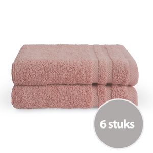 Byrklund Gastendoek Oud Roze 30x50 cm - 6 stuks