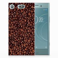 Sony Xperia XZ1 Compact | Siliconen Case | Koffiebonen