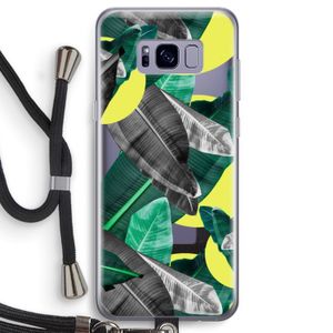 Fantasie jungle: Samsung Galaxy S8 Transparant Hoesje met koord