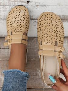 Pu All Season Casual Shallow Shoes