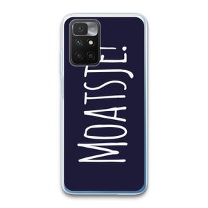 Moatsje!: Xiaomi Redmi 10 Transparant Hoesje