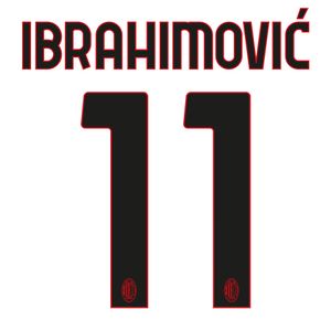 Ibrahimović 11 (Officiële AC Milan Away Bedrukking 2022-2023)