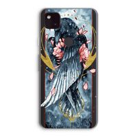 Golden Raven: Google Pixel 4a 5G Transparant Hoesje