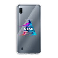 Abstract Spectrum: Samsung Galaxy A10 Transparant Hoesje Abstract Spectrum: Samsung Galaxy A10 Transparant Hoesje