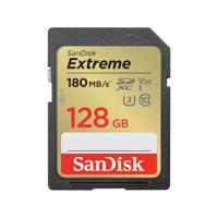 SanDisk Extreme 128GB SDHC Memory Card 180MB/s 1 - thumbnail