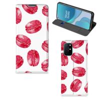 OnePlus 8T | Flip Style Cover | Pink Macarons
