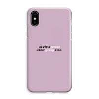 uzelf graag zien: iPhone XS Max Volledig Geprint Hoesje