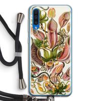 Haeckel Nepenthaceae: Samsung Galaxy A50 Transparant Hoesje met koord