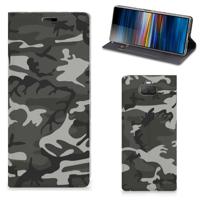 Sony Xperia 10 Plus | Hoesje met Magneet | Army Light