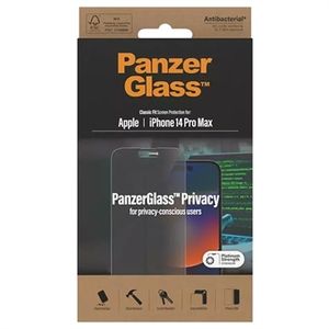 PanzerGlass Classic Fit Privacy iPhone 14 Pro Max Screenprotector