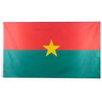 Burkina Faso Vlag (90 x 150 cm)