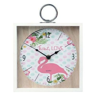 Muurklok Roze 20 x 5 x 20 cm