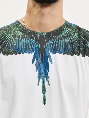 Marcelo Burlon / t-shirt Wings Regular in wit Marcelo Burlon / t-shirt Wings Regular in wit