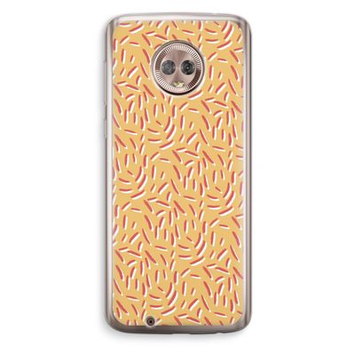 Camouflage: Motorola Moto G6 Transparant Hoesje