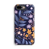 Flowers with blue leaves: iPhone 7 Plus Tough Case