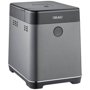 Graef BA806EU Broodbakmachine Anti-aanbaklaag, Timerfunctie 750 g IJzermica (zijdemat), Grijs