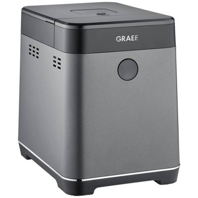 Graef BA806EU Broodbakmachine Anti-aanbaklaag, Timerfunctie 750 g IJzermica (zijdemat), Grijs