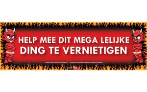 Sticky Devil Help mee dit mega lelijke ding te vernietigen