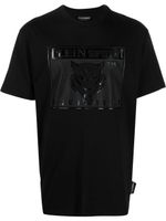 Plein Sport t-shirt à logo imprimé - Noir