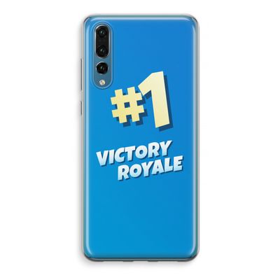 Victory Royale: Huawei P20 Pro Transparant Hoesje