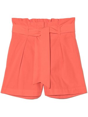 Bonpoint short Nath à taille ceinturée - Orange