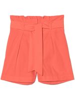 Bonpoint short Nath à taille ceinturée - Orange