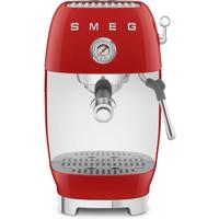 SMEG ECF03RDEU 50's Style Handmatige Espressomachine - Rood