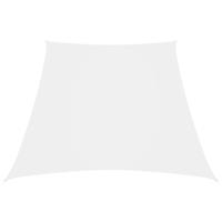 VidaXL Zonnezeil trapezium 3/5x4 m oxford stof wit