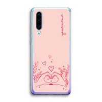 Love is in the air: Huawei P30 Transparant Hoesje