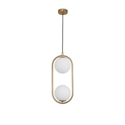 Lyora Design hanglampObitar dubbel ovaal goud - 9988171
