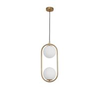 Lyora Design hanglampObitar dubbel ovaal goud - 9988171
