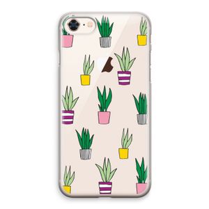 Sanseveria: iPhone 8 Transparant Hoesje