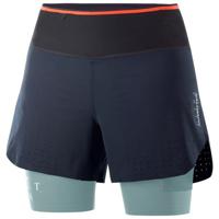 Salomon S/lab ultra 2in1 short dames - BLAUW - Dames - thumbnail