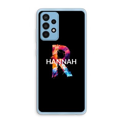 Abstract Spectrum: Samsung Galaxy A52 Transparant Hoesje